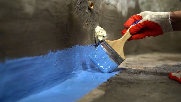 Large-scale Interior Drainage System work completed in Ithaca, MI by SJ Waterproofing Pros